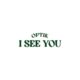 Logo I See You Glasses